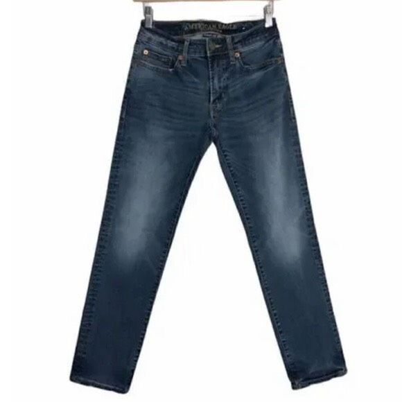 American Eagle Slim Straight Jeans Extreme Flex size 26 - Picture 1 of 7